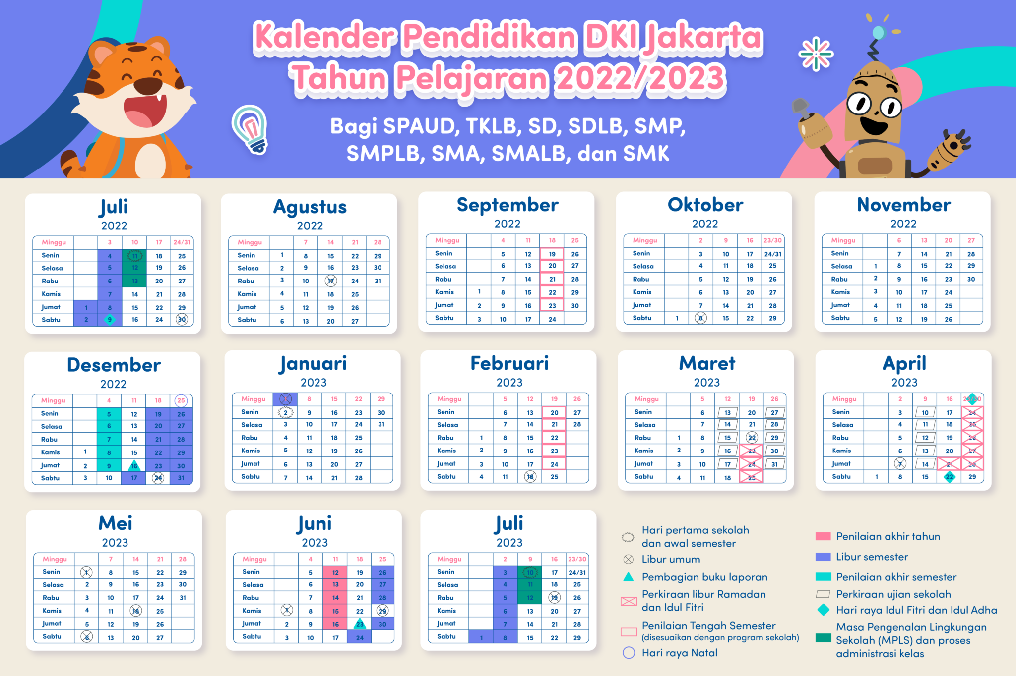 Kalender Pendidikan Tahun Ajaran Dki Jakarta Kurikulum My XXX Hot Girl
